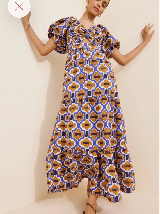 Anthropologie Dresses & Skirts - Anthropologie Puff Sleeve Maxi Dress